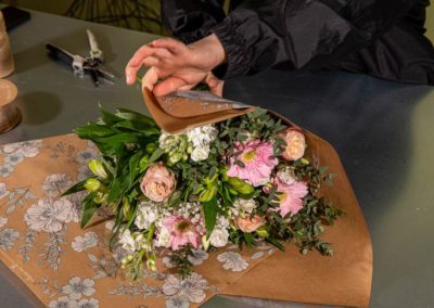 Composition florale en Moselle